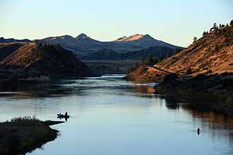 Missouri River fly fishing, Glacier National Park